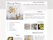 Tablet Screenshot of flowersbycharenedc.com